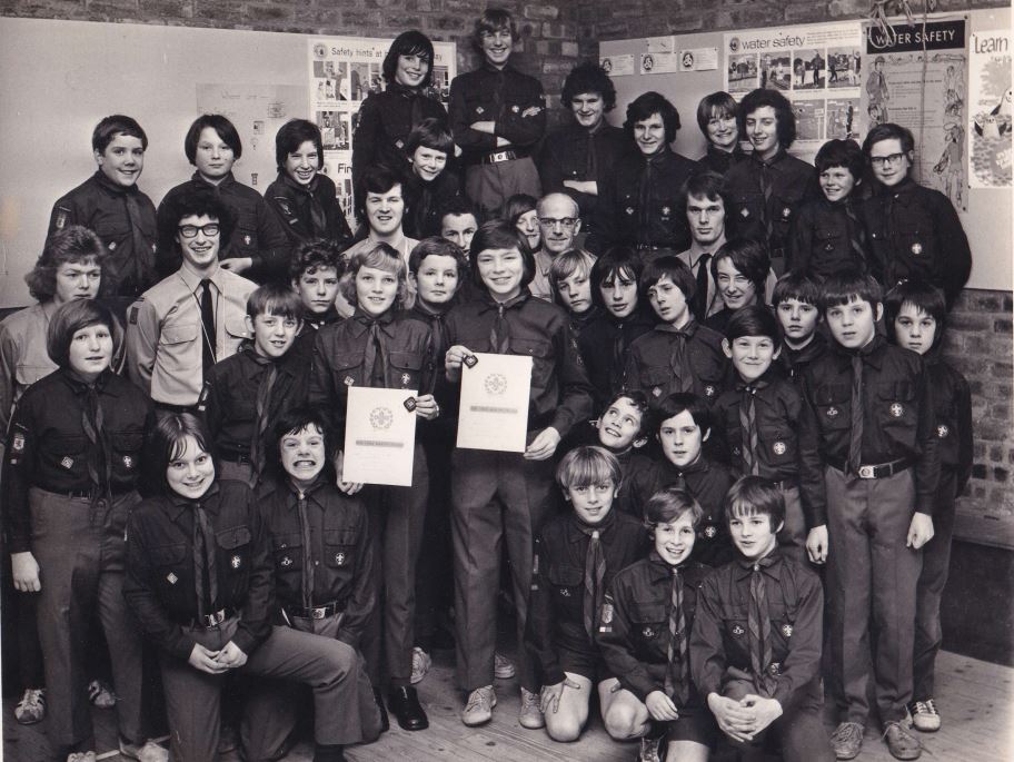 50th Anniversary of the 30th in the Scout Hall 1974