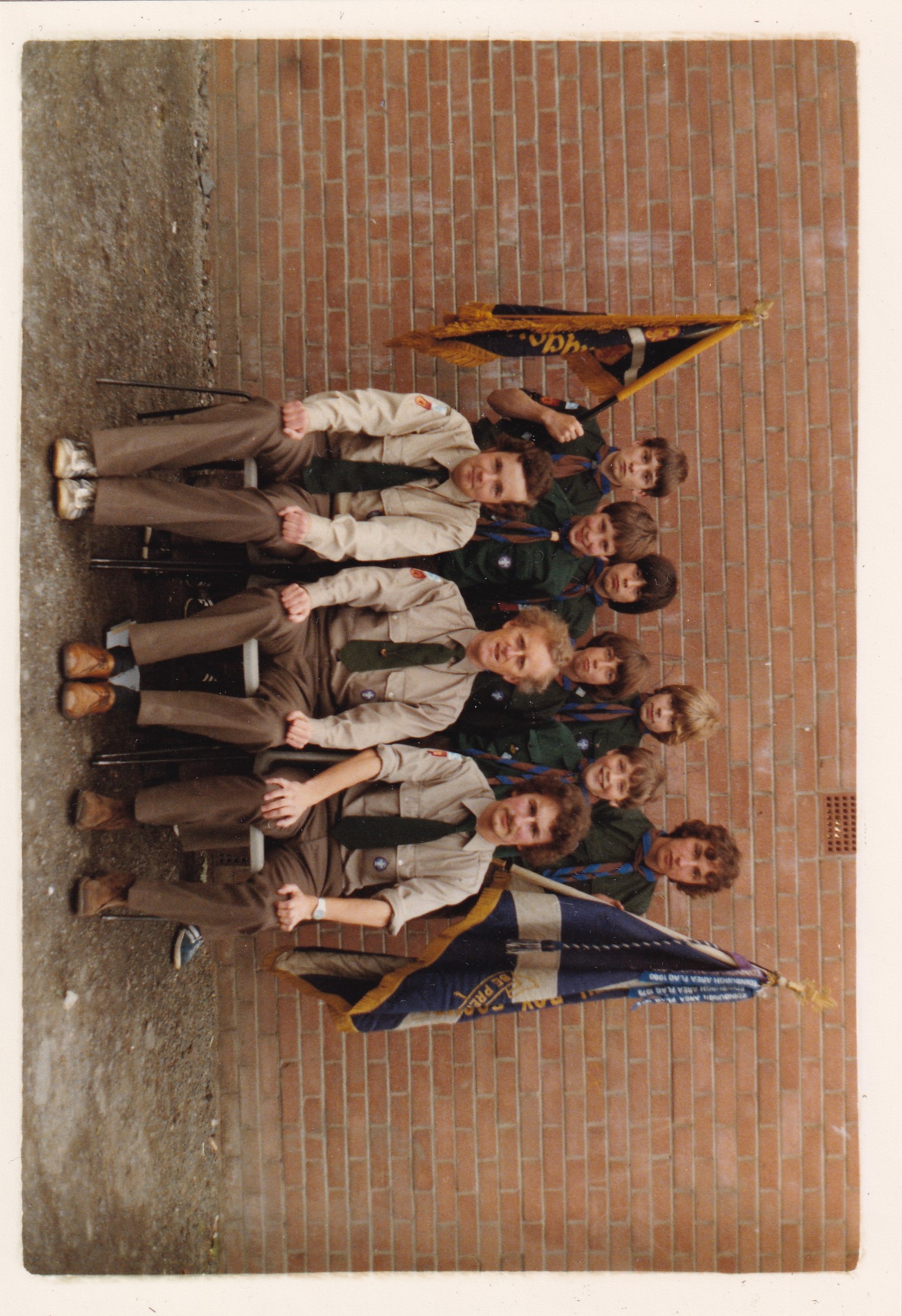 Winning Patrol of the District Flag